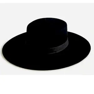 J. Crew Wide-Brim Boater Hat CI085_NA6445?$crop1254$ main image 3